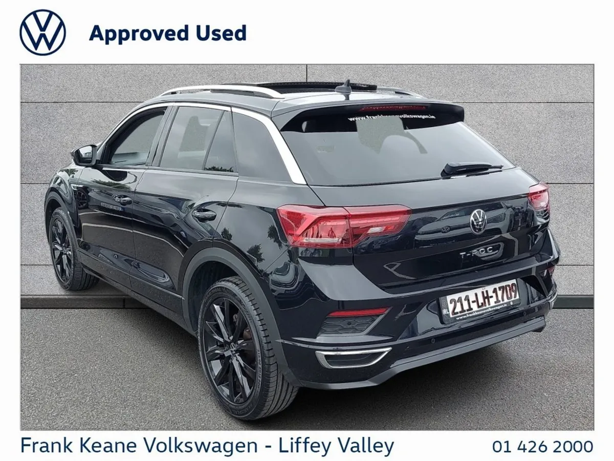 Volkswagen T-Roc R-line 2.0tdi 150BHP  black Allo - Image 3