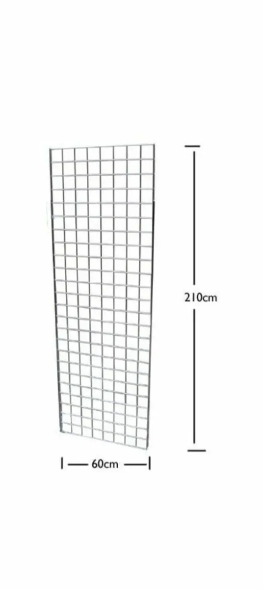 7ft Gridwall suitable for storage/ display - Image 2