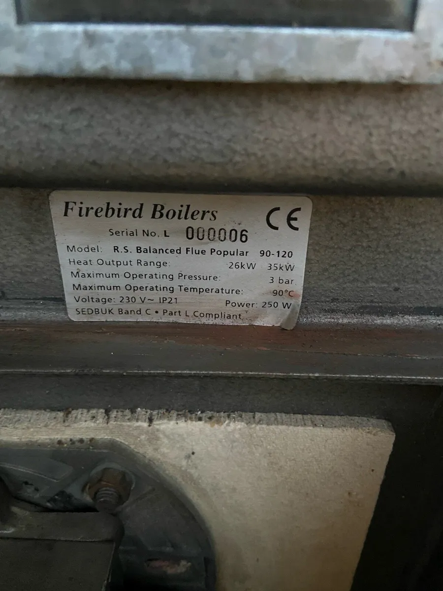 Firebird oil boiler hideaway - Image 4