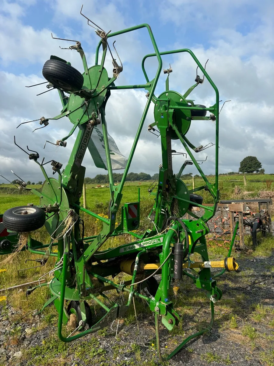 Mchale six rotor Tedder - Image 1