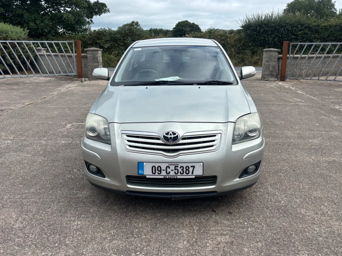 Toyota Avensis 2009 1.6 Petrol New NCT - Image 2