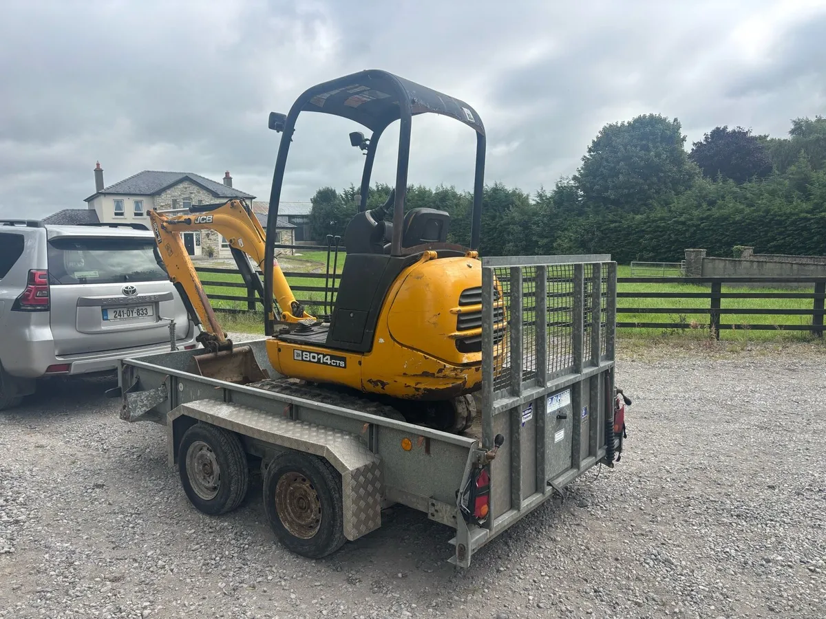 JCB 8014 mini digger - Image 4