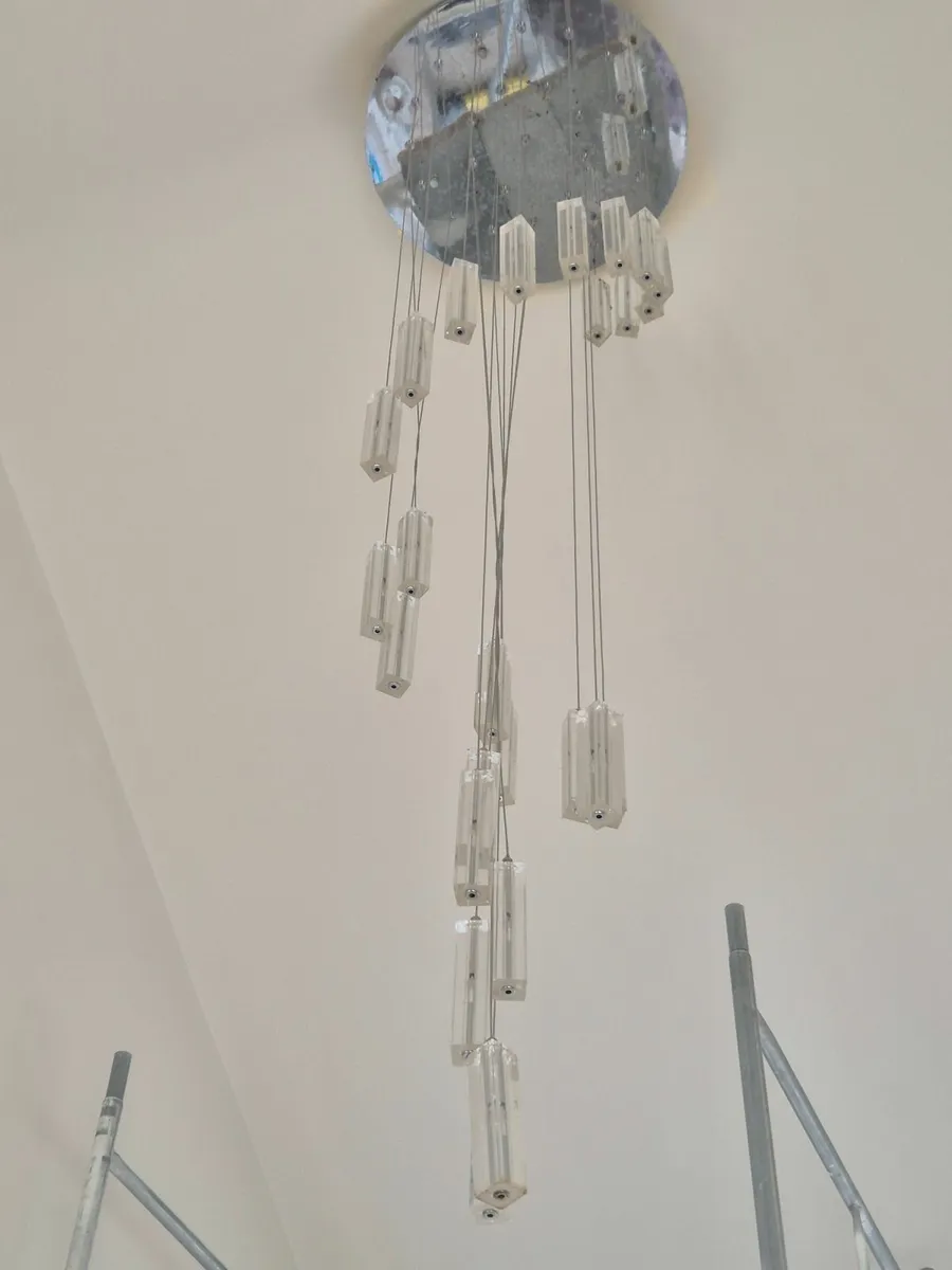 Ceiling light spiral drop - Image 1