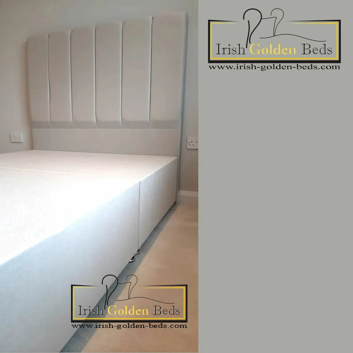 bed frame and headboard, free delivery - Image 1