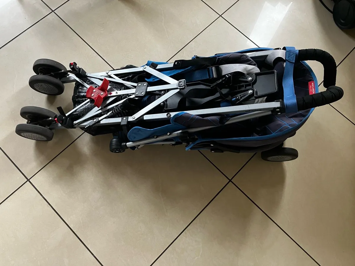 Maclaren Buggy - Blue - Image 3