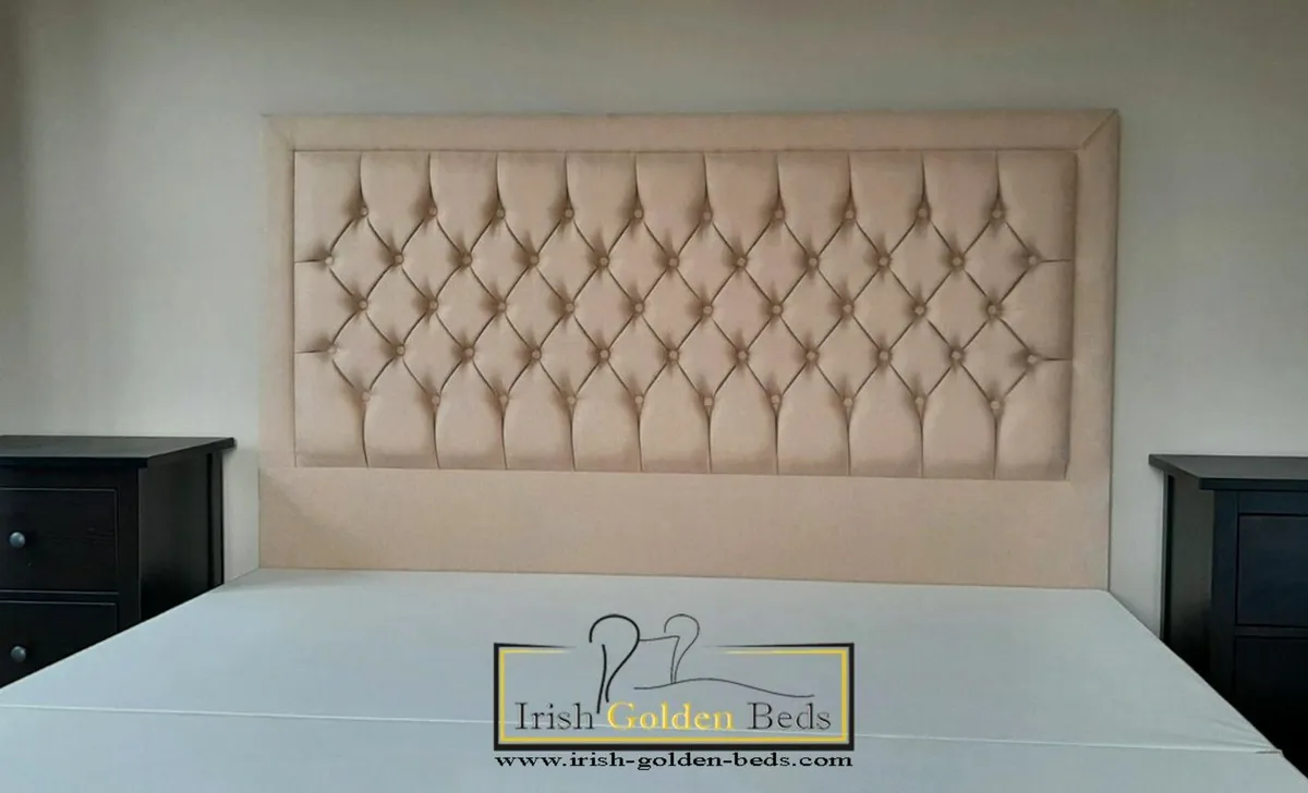 bed frame and headboard, free delivery - Image 2