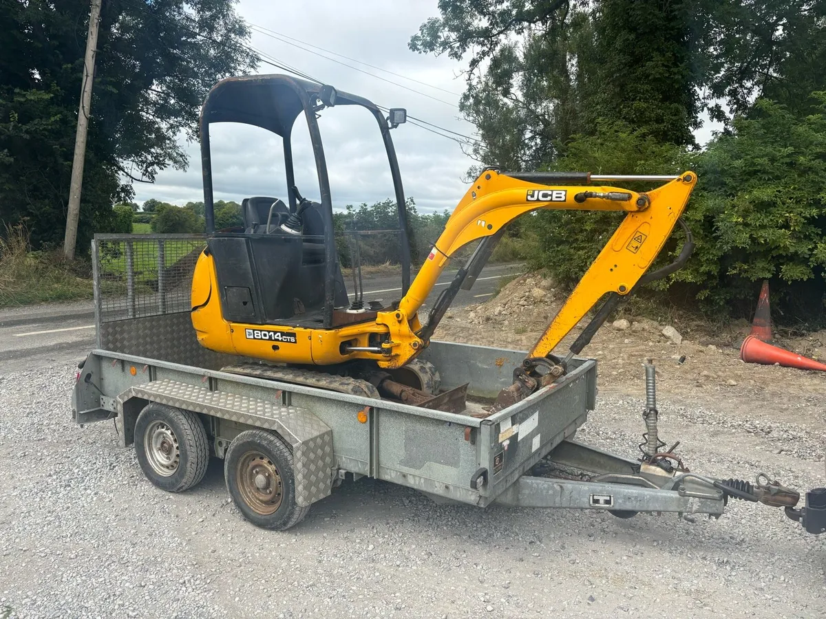 JCB 8014 mini digger - Image 1