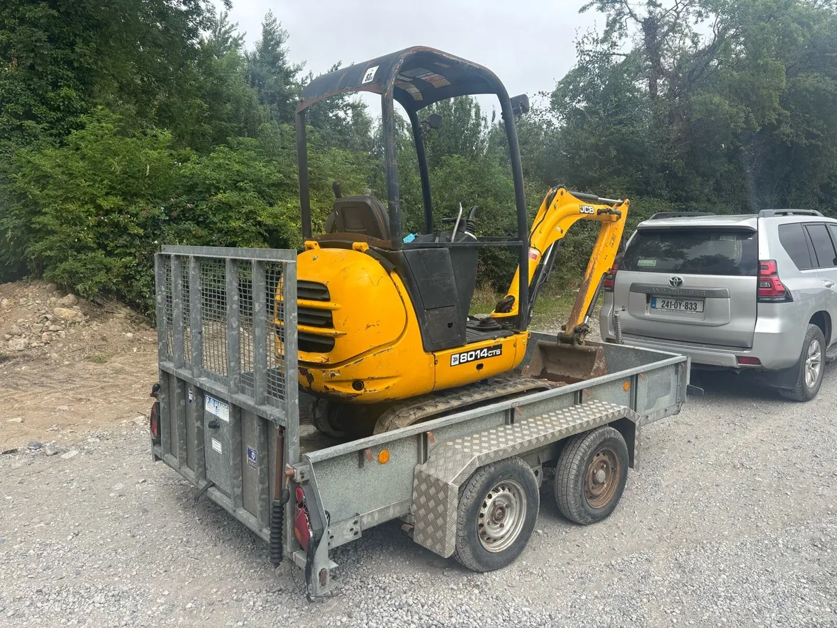 JCB 8014 mini digger - Image 2