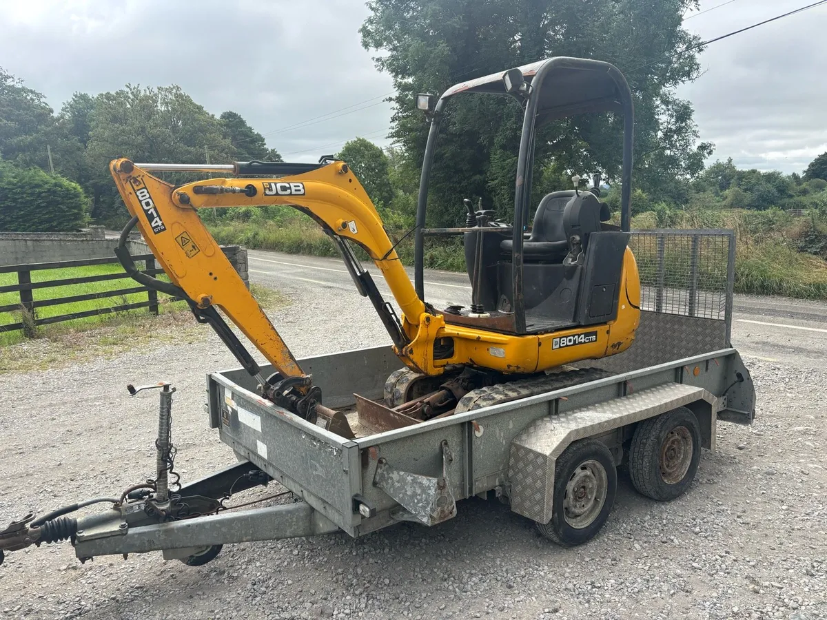 JCB 8014 mini digger - Image 3