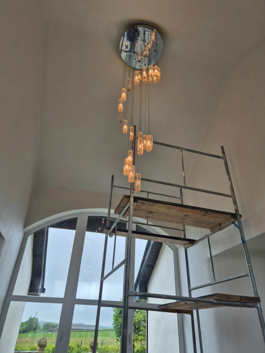 Ceiling light spiral drop - Image 4