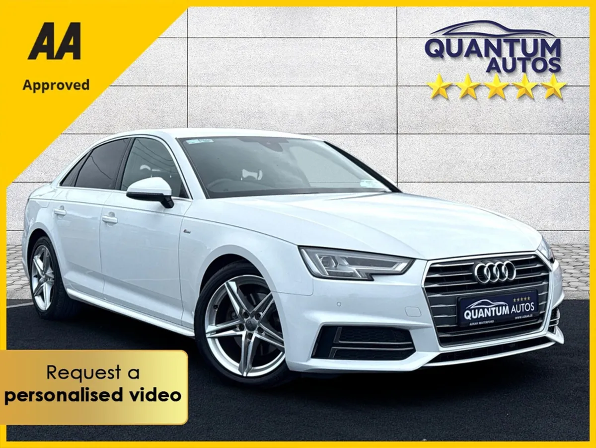 Audi A4 2017 S LINE 2.0 TDI 150BHP €98 P/W WITH NO - Image 1