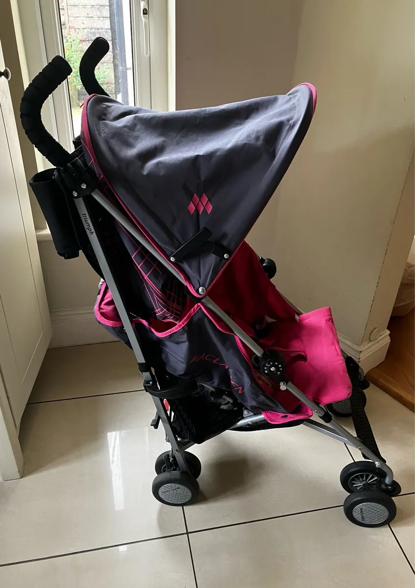Maclaren Buggy - Pink - Image 1