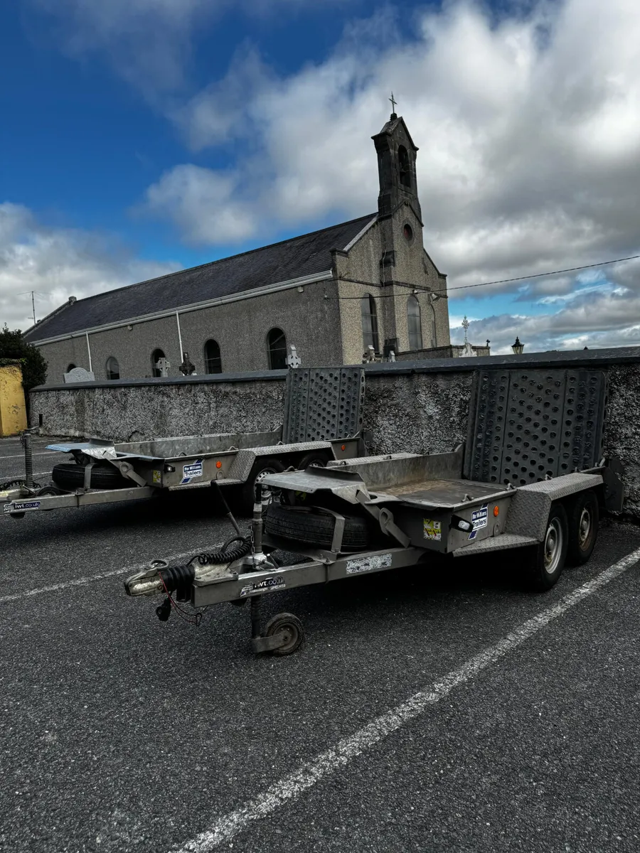Choice of 2022 ifor Williams 9x4 plant Trailers - Image 3