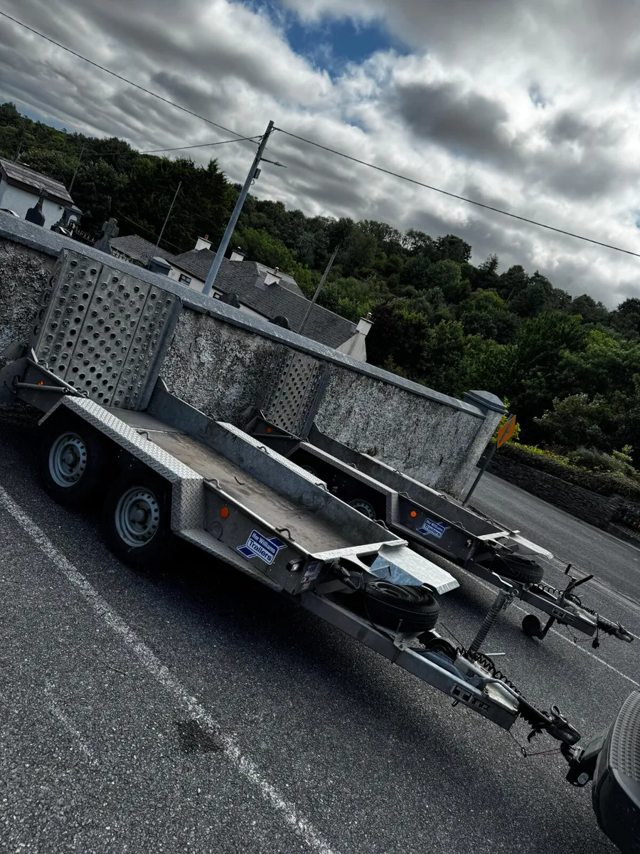Choice of 2022 ifor Williams 9x4 plant Trailers - Image 2
