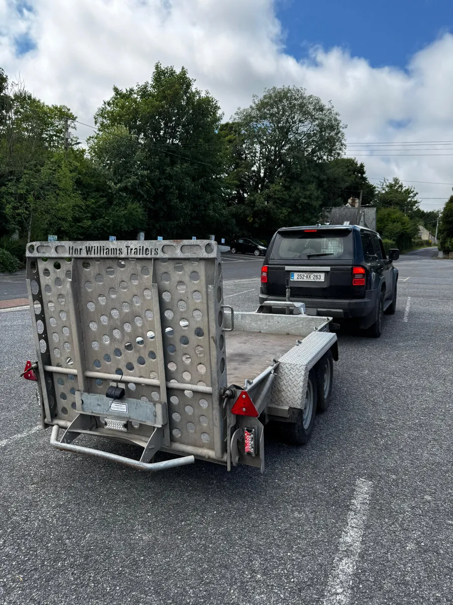 Choice of 2022 ifor Williams 9x4 plant Trailers - Image 4
