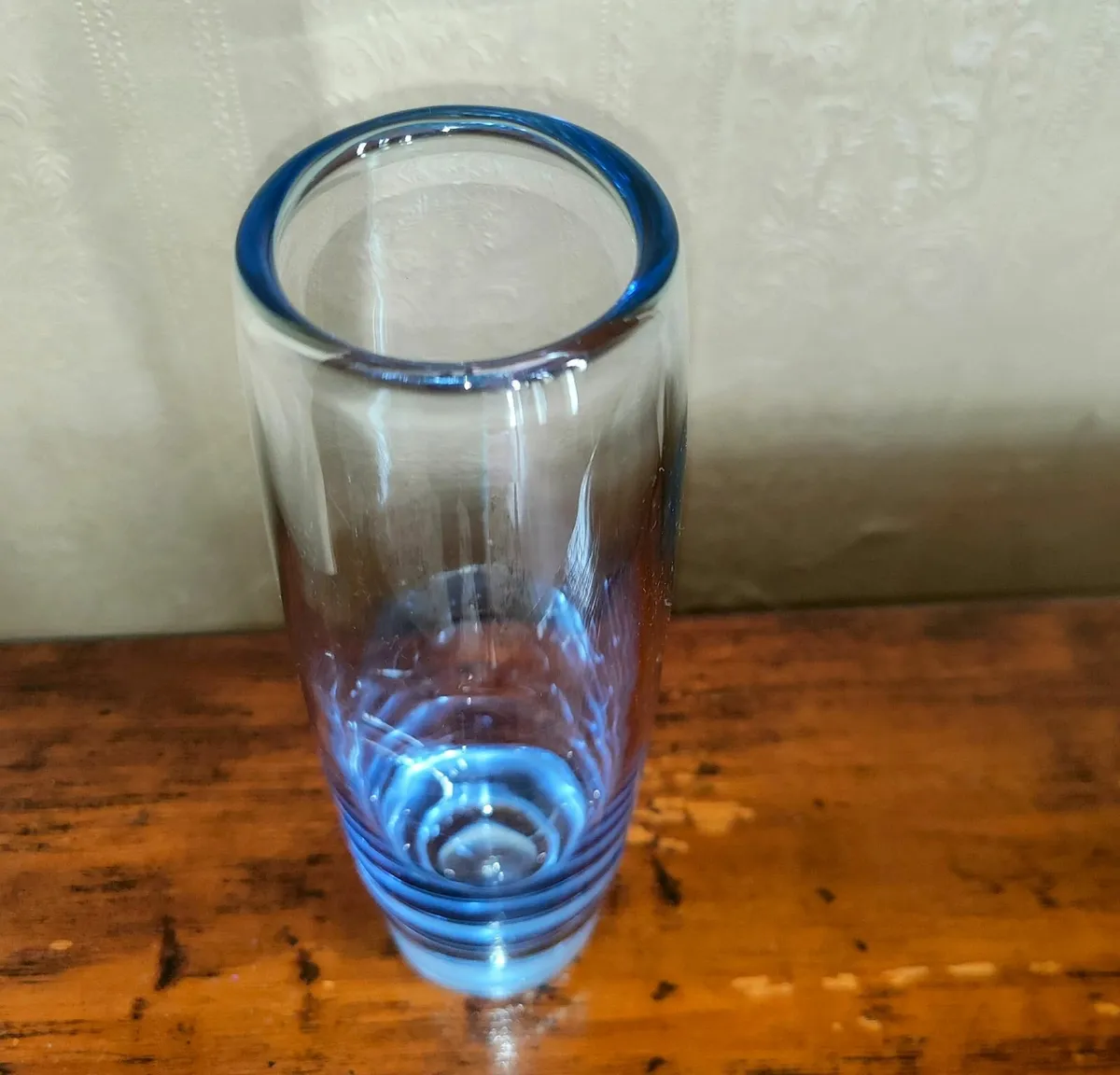 [DROP] Mid Century Holmegaard Akva 11" Danish vase - Image 1