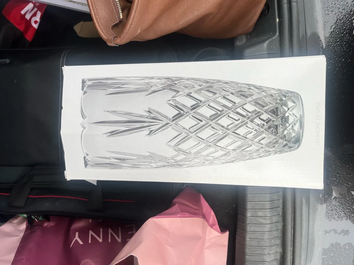 Galway crystal vase - Image 3