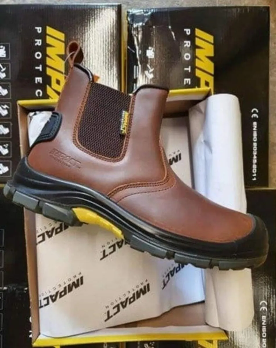 BRAND NEW IMPACT WORK BOOTS