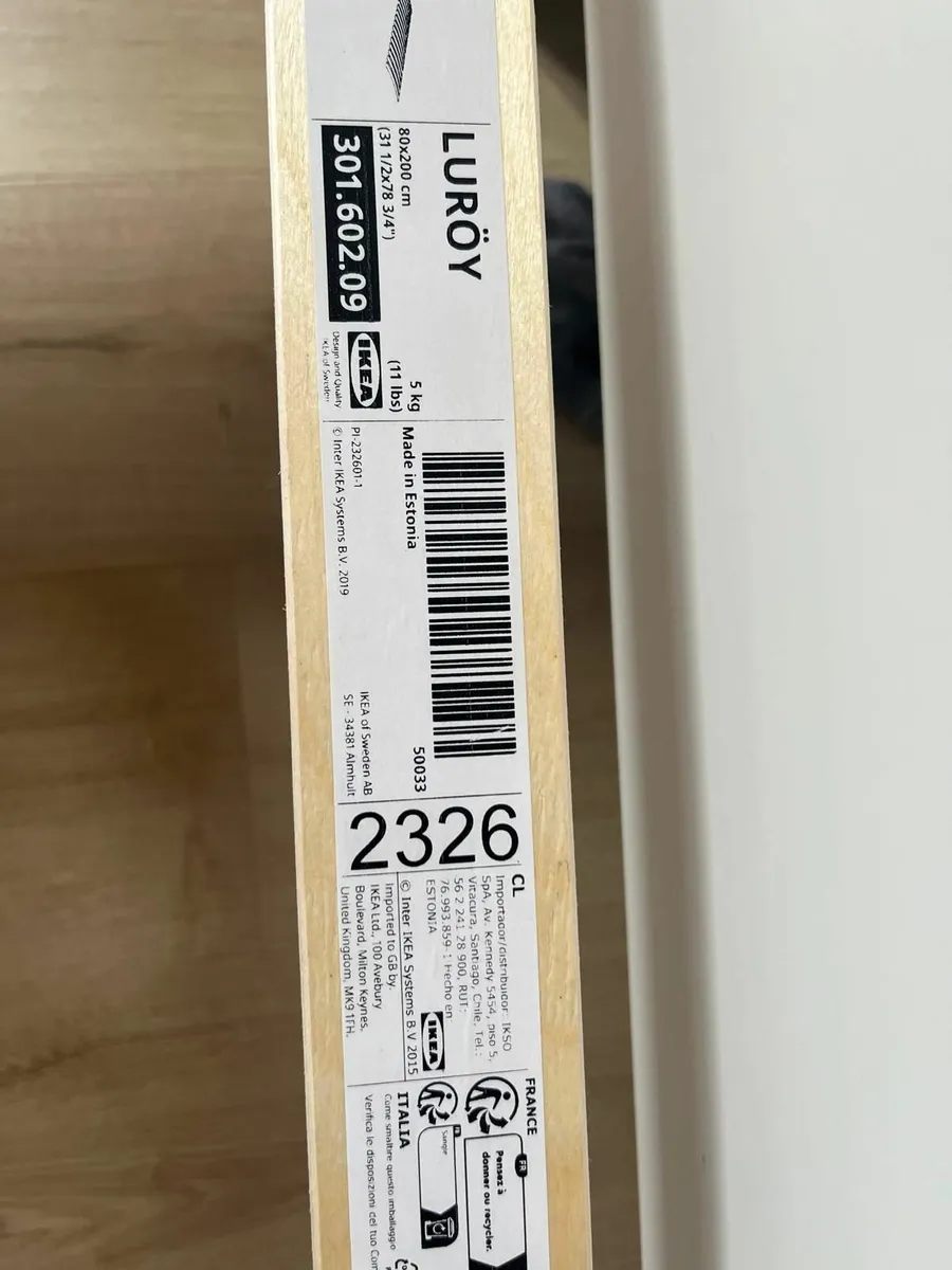 SUNDVIK Ext bed frame with Mattrress - Image 2
