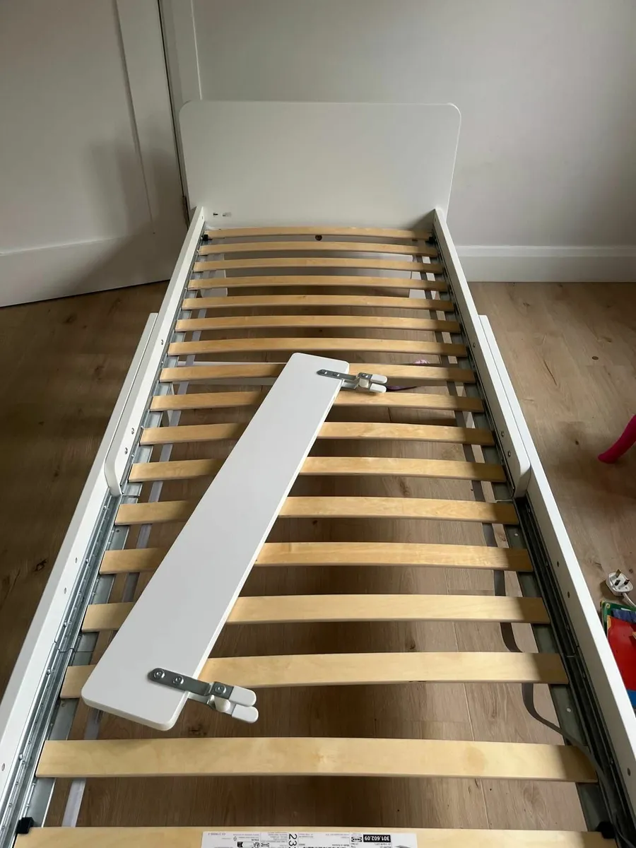 SUNDVIK Ext bed frame with Mattrress - Image 4
