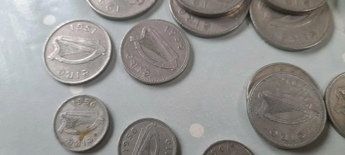 Old Irish coins - Image 1