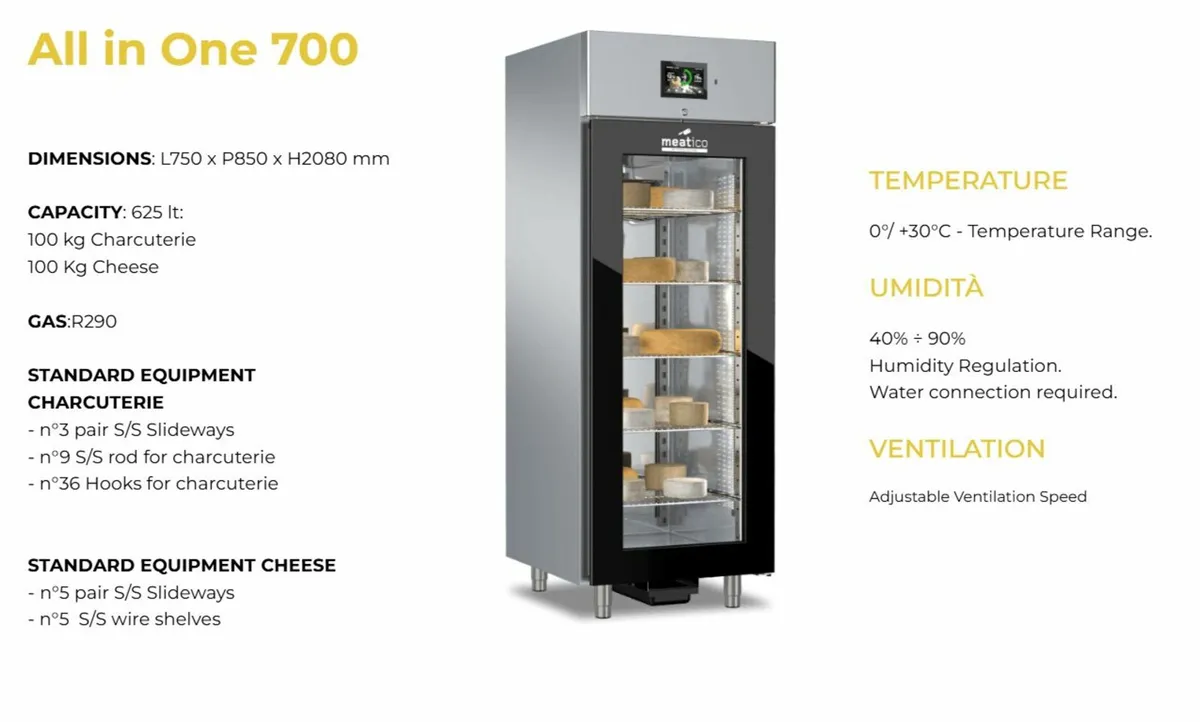 Dry Age Fridge Cabinet MEATico ALL IN ONE 700 VIP - Image 1
