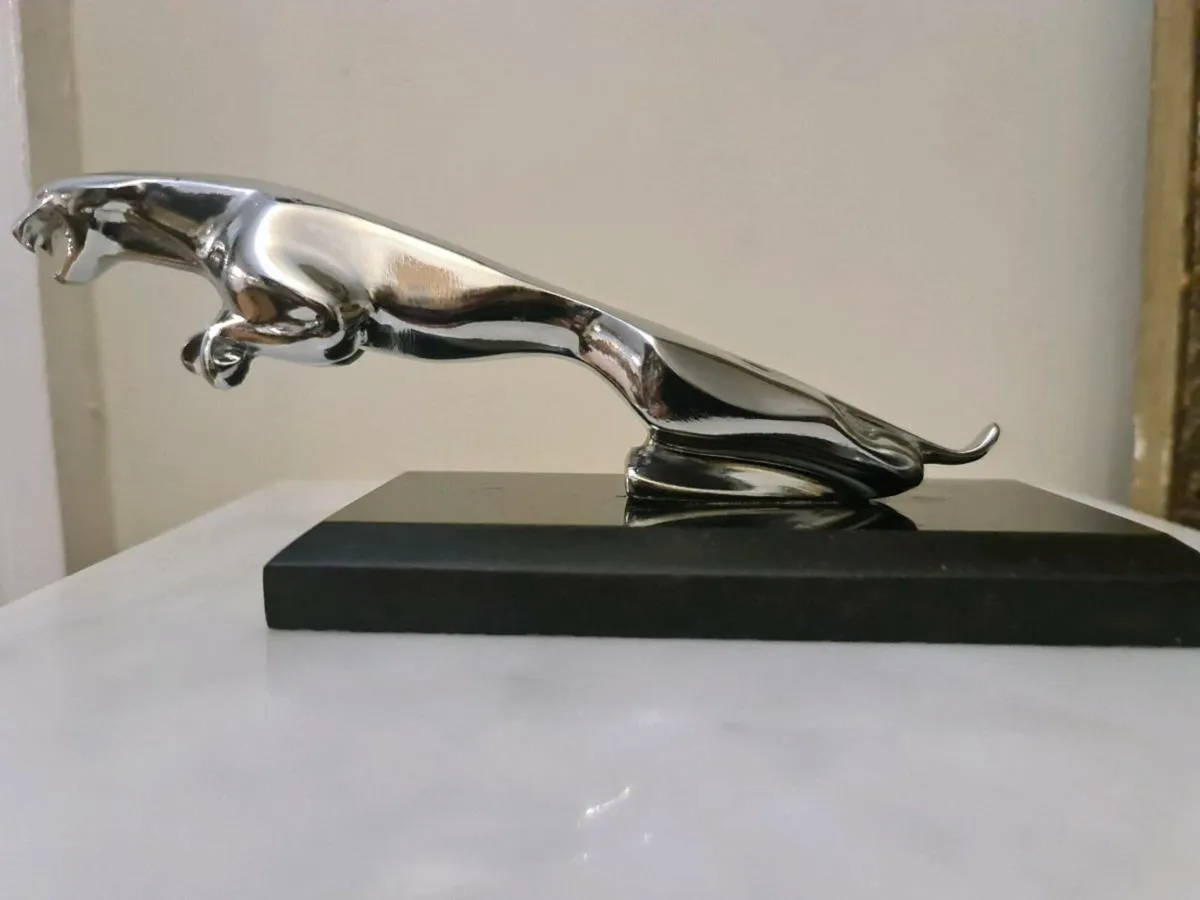 Exquisite leaping Jaguar mascot - Image 1