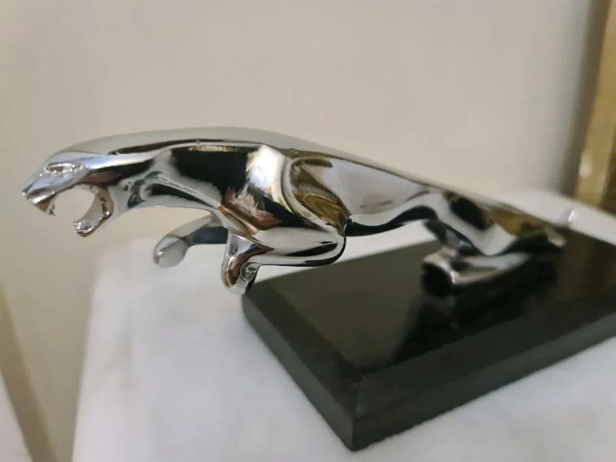 Exquisite leaping Jaguar mascot - Image 2