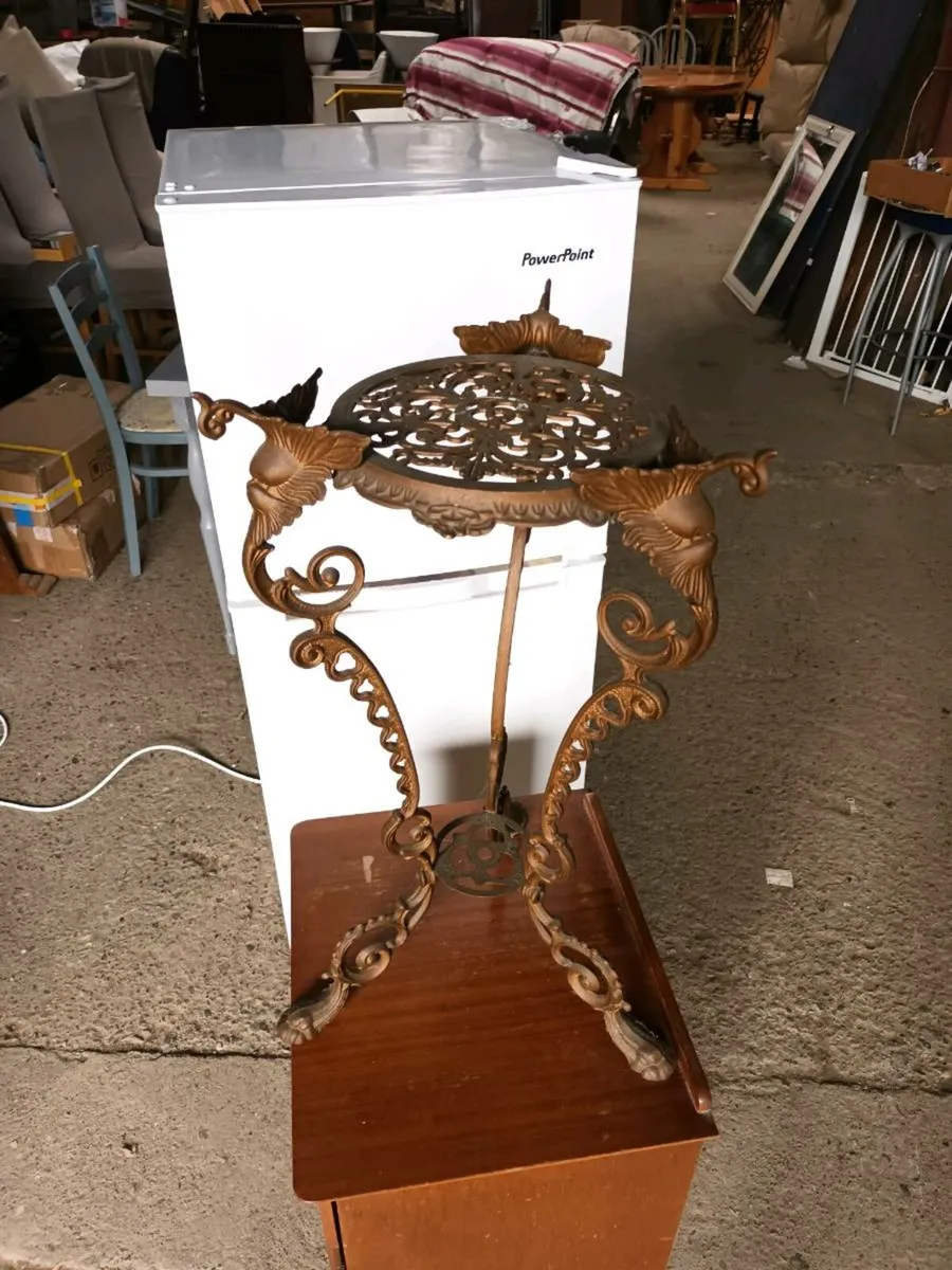 Brass Plant Stand - Image 1