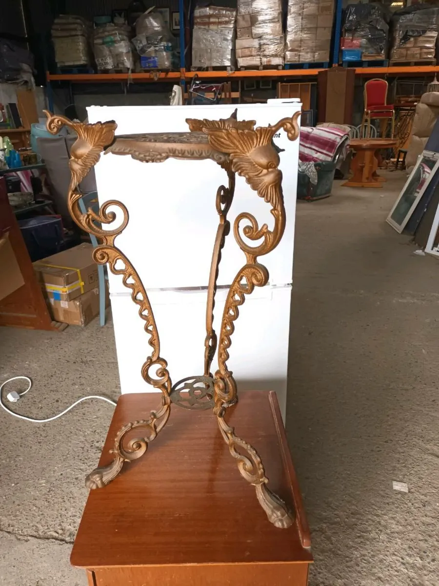 Brass Plant Stand - Image 2