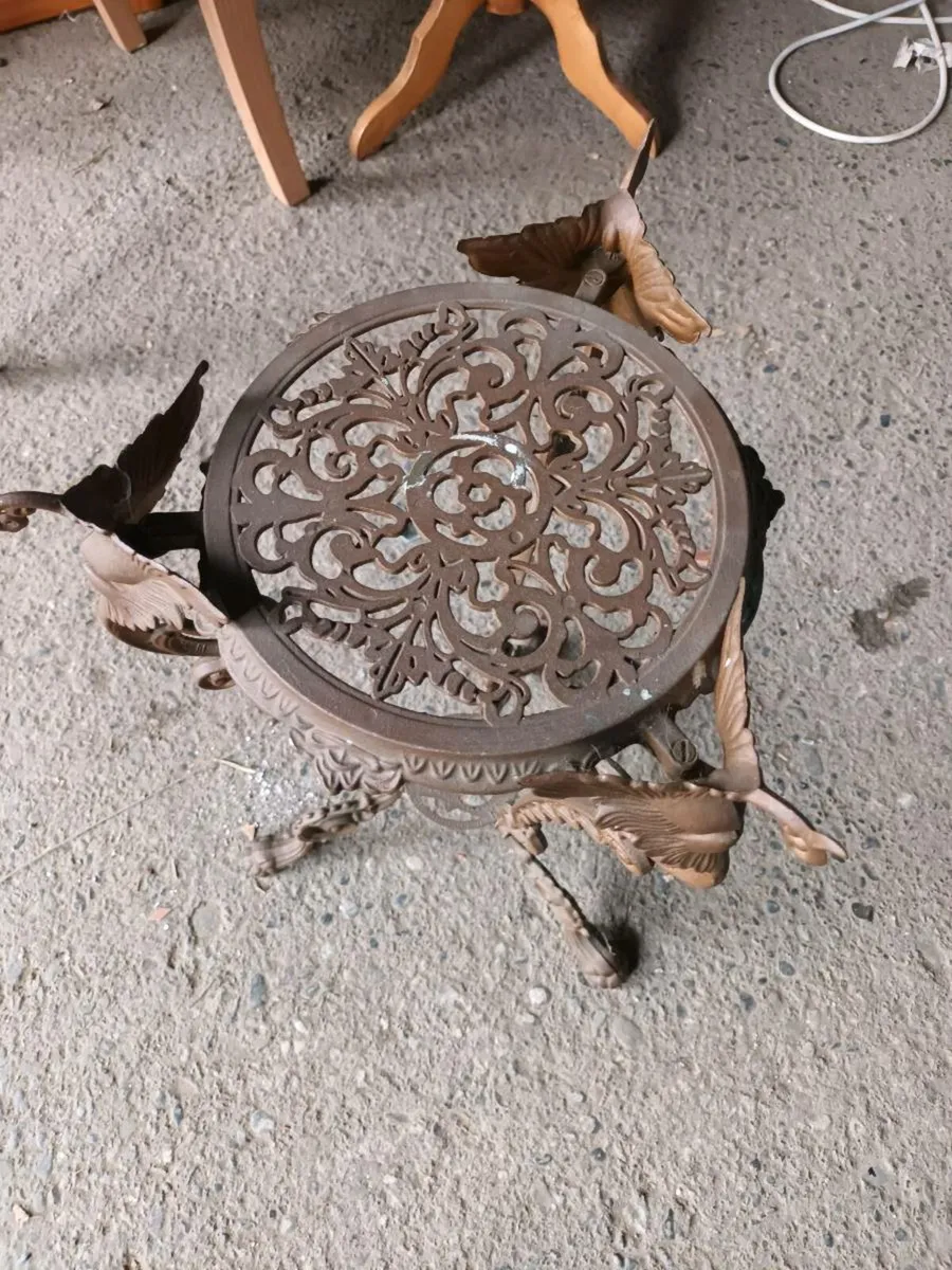 Brass Plant Stand - Image 3