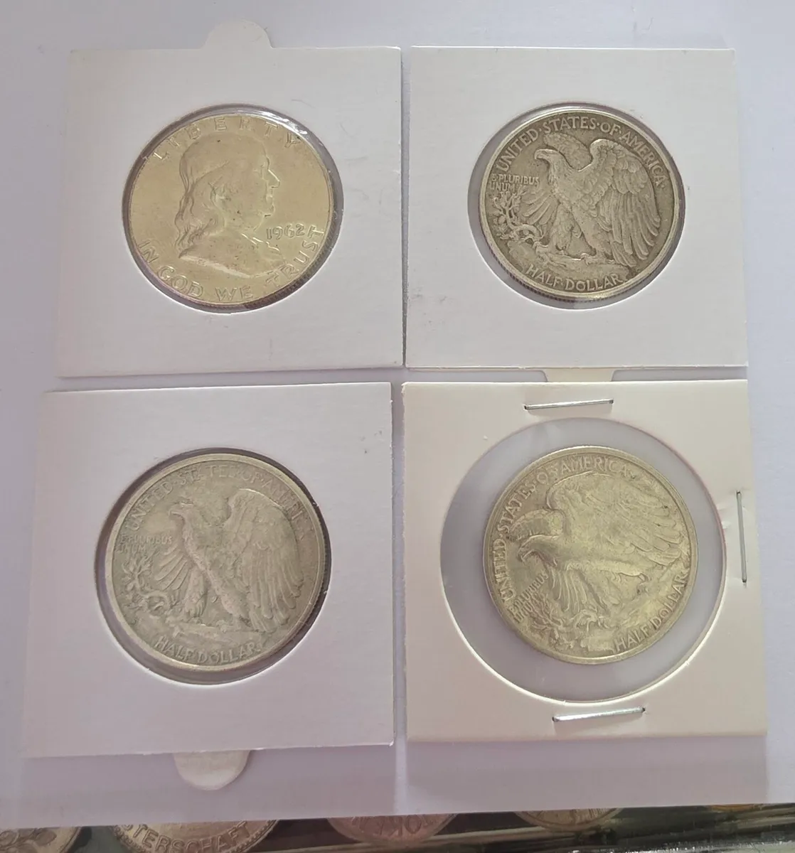 Silver half dollars - Image 2