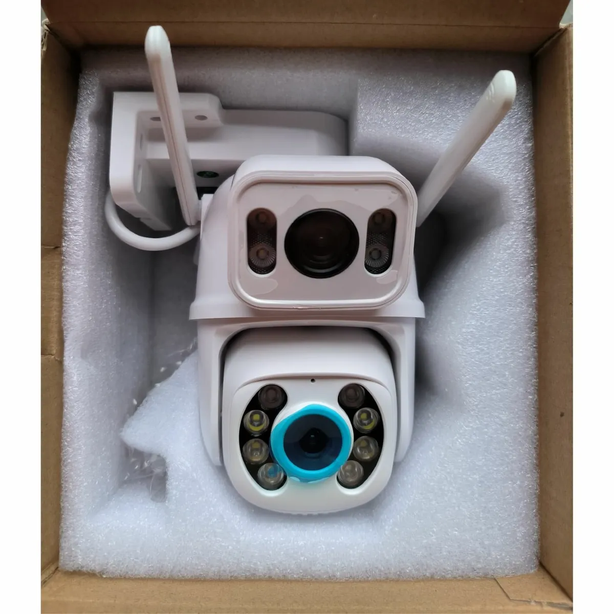 8MP 4K Dual Lens PTZ WiFi Outdoor Security Camera - Image 1