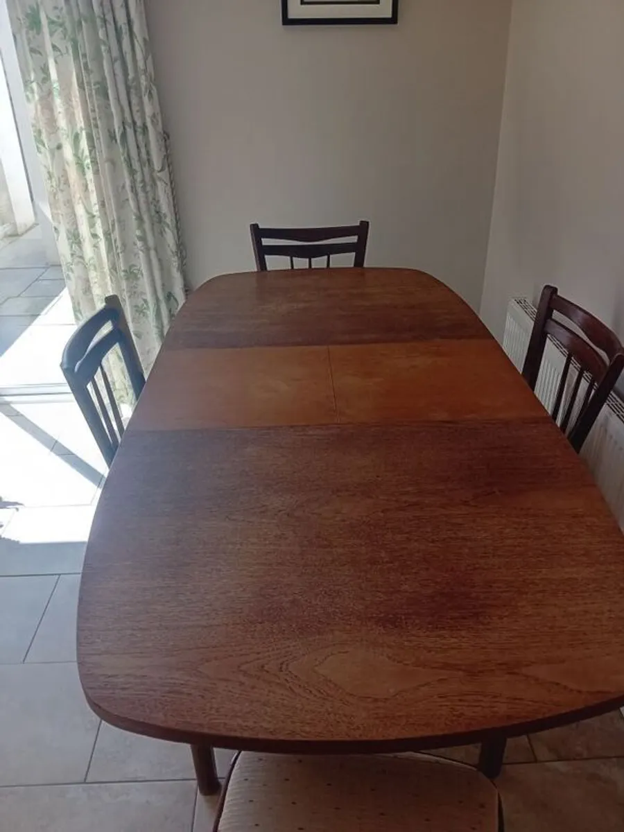 dining table and chairs - Image 1