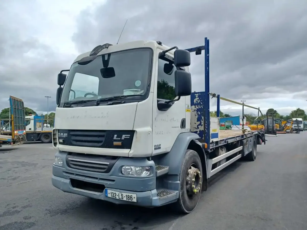 2013 DAF LF55 Drop-Side Lorry For Auction - Image 1