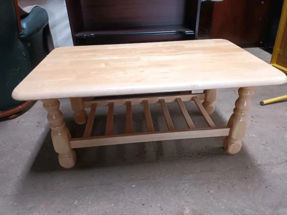 Pine Coffee Table - Image 1