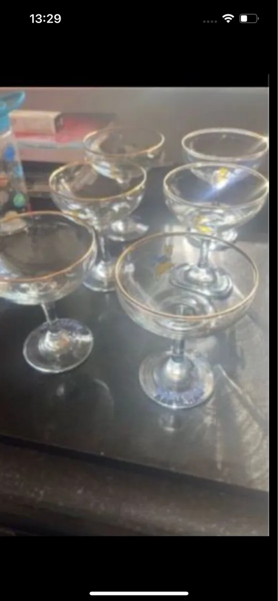 Set of 6 baby sham glasses - Image 2