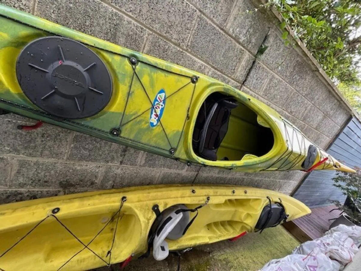 Sea Kayaks: 2 Sea Kayaks with Gear - Image 3