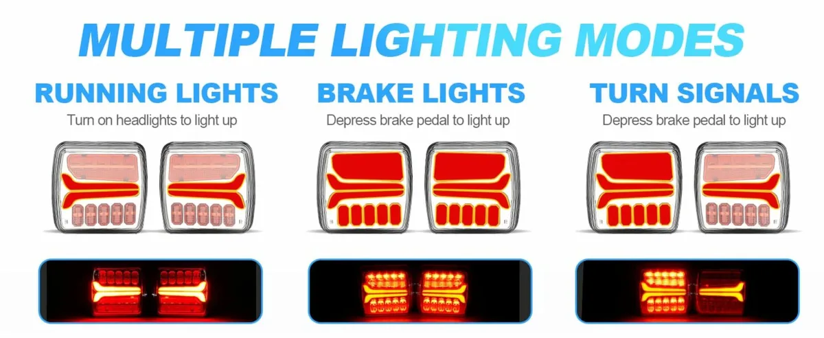 Magnetic Wireless Trailer Light Kit - Image 2