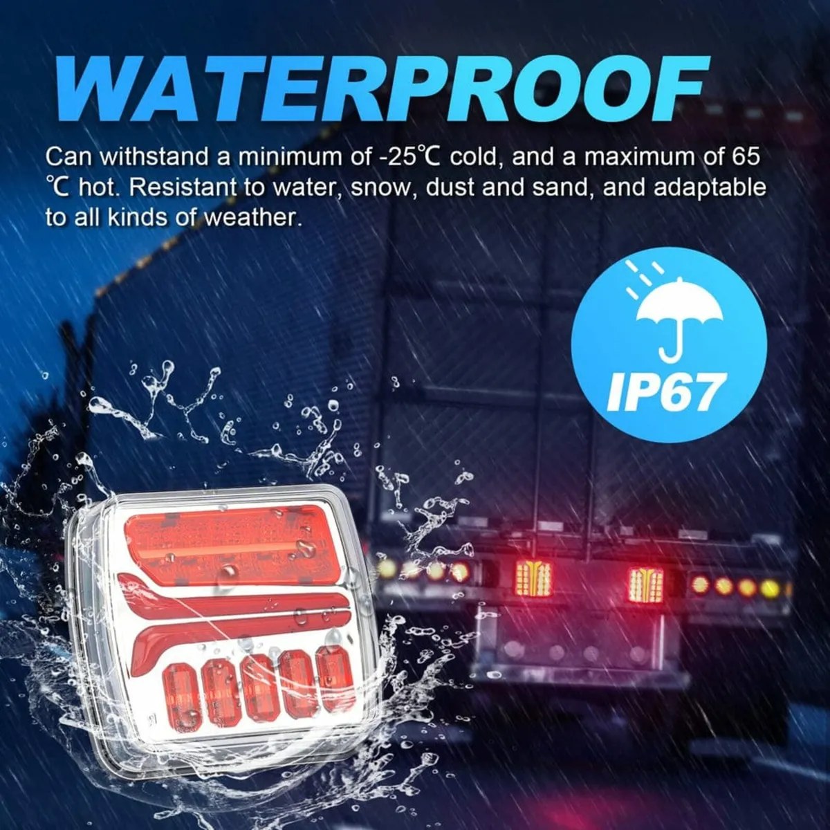 Magnetic Wireless Trailer Light Kit - Image 3