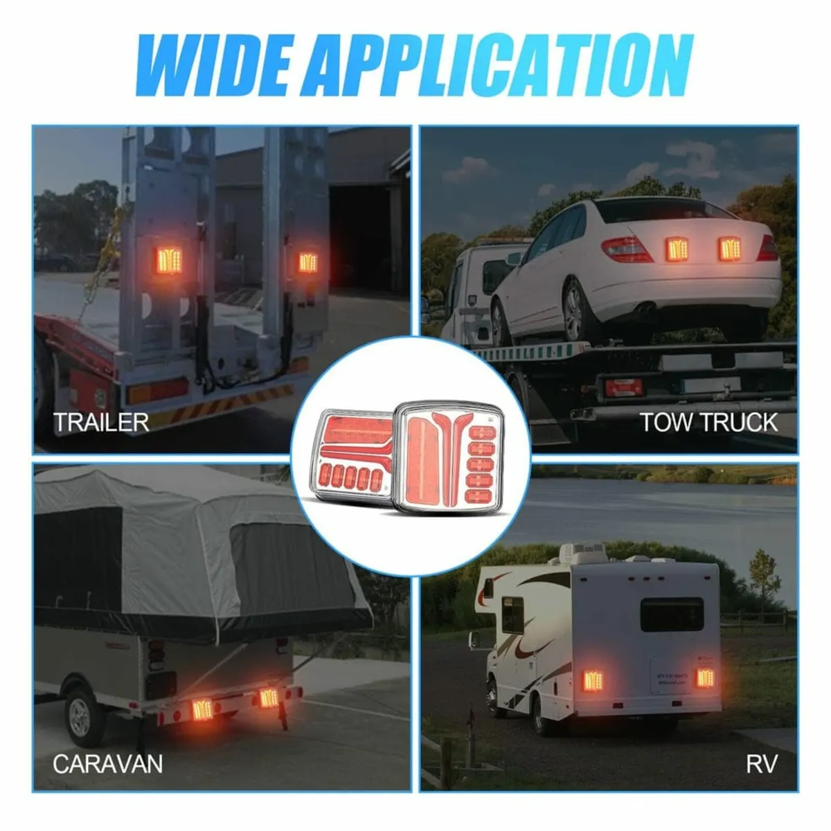 Magnetic Wireless Trailer Light Kit - Image 4