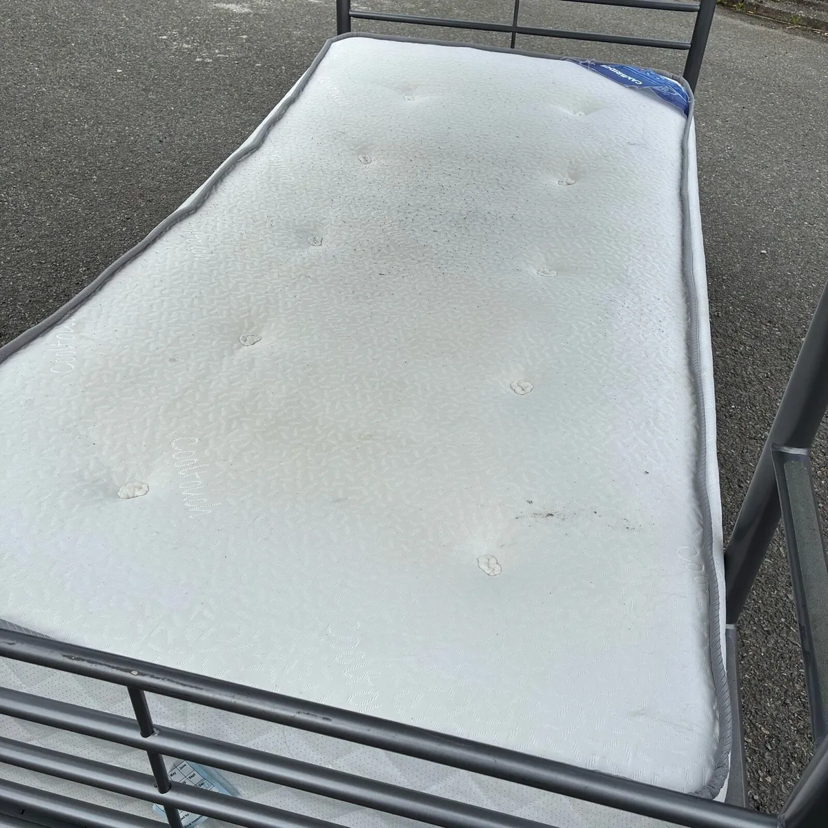 Grey Bunk beds with 2 mattresses - Image 4