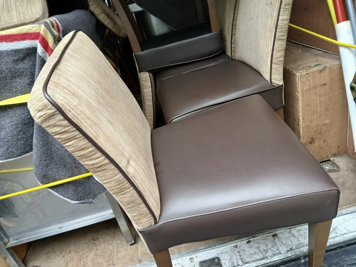 Cafe chairs lot of (12)...Grade (A).. delivered - Image 3