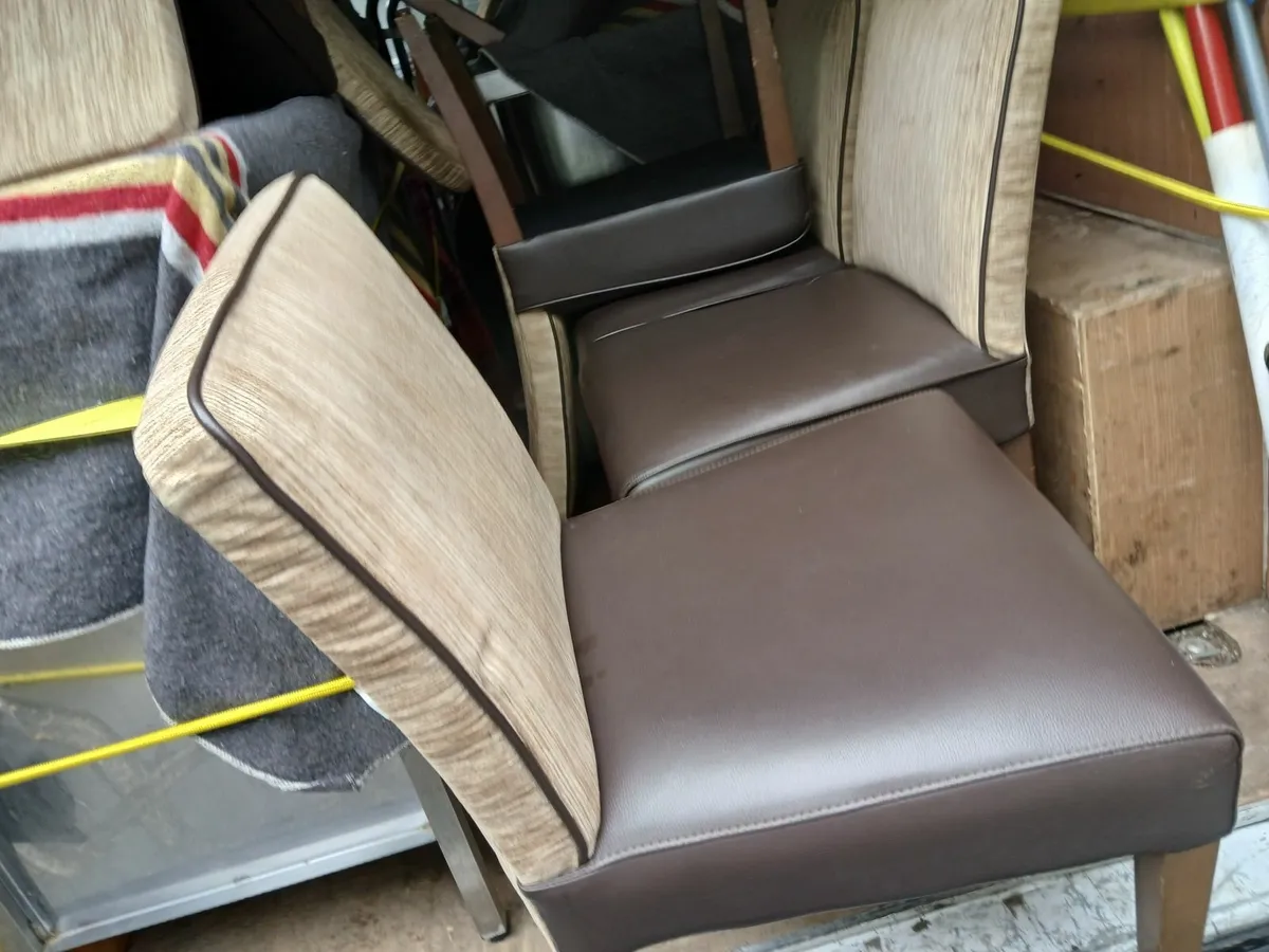 Cafe chairs lot of (12)...Grade (A).. delivered - Image 4