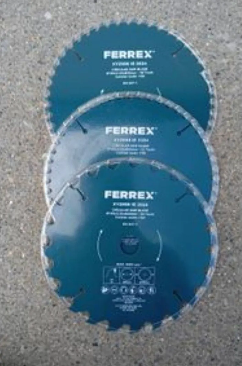 Ferrex Saw Blade's (New) - Image 1