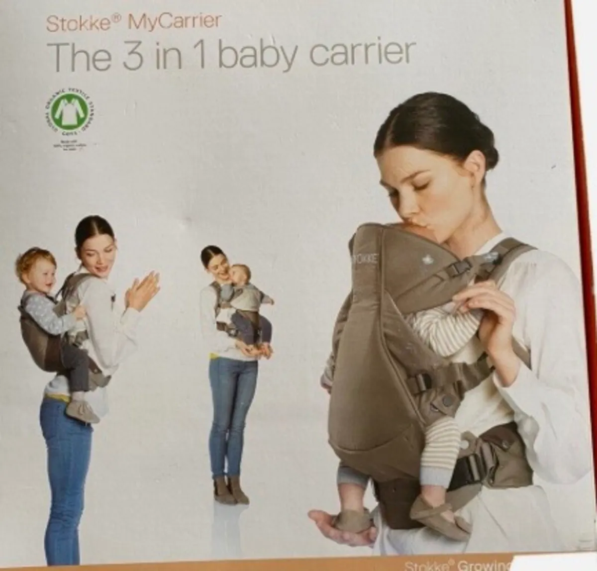 Stokke My Carrier, 3 in 1 baby Carrier, Black - Image 1