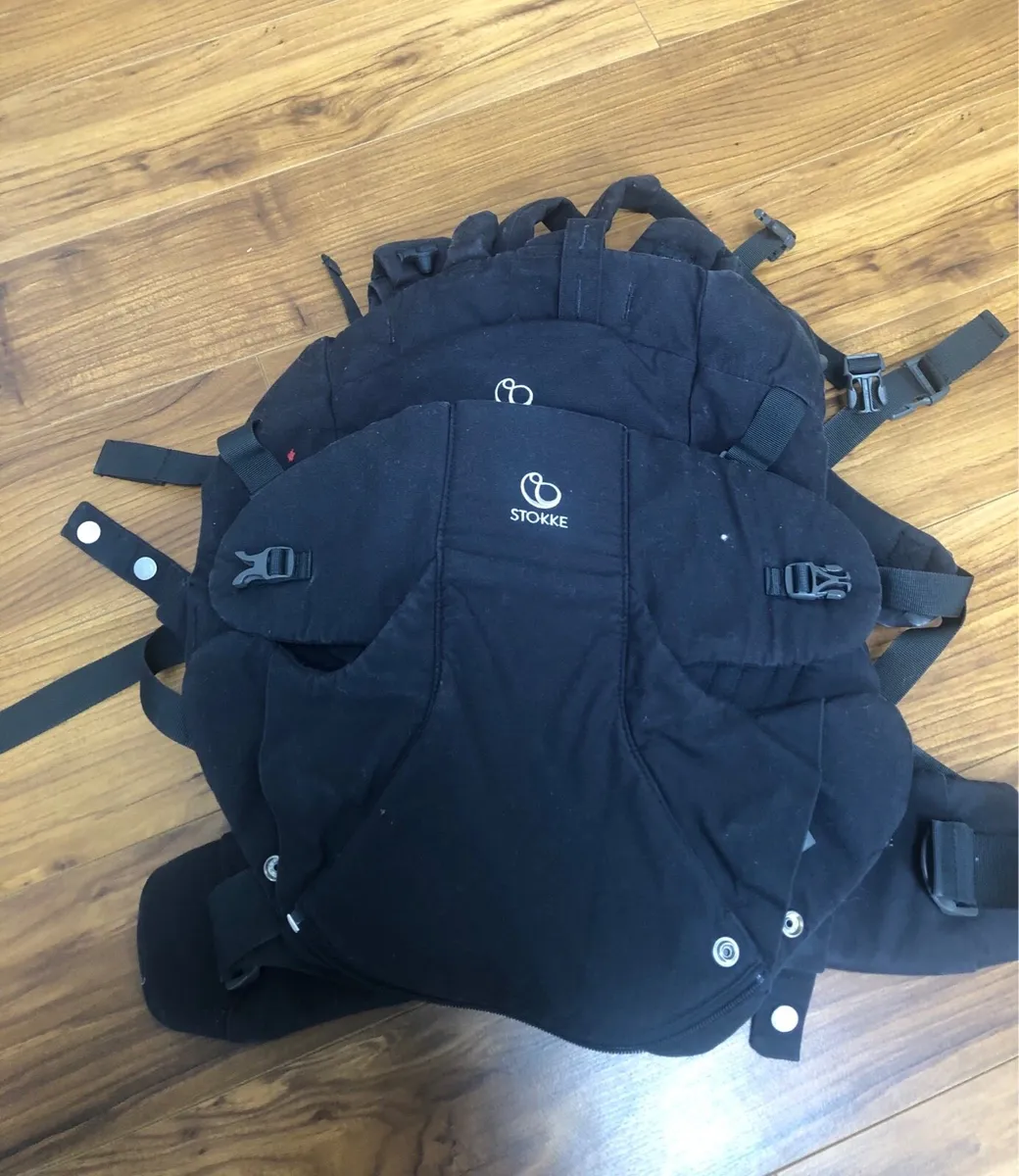 Stokke My Carrier, 3 in 1 baby Carrier, Black - Image 3