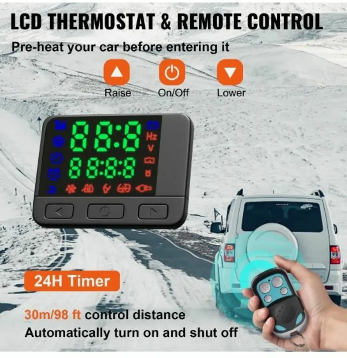 12V 2KW Diesel Air Heater for RV Motorhome - Image 4