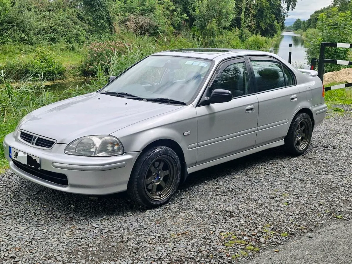 Rust free honda civic ek fresh test and tax. - Image 1