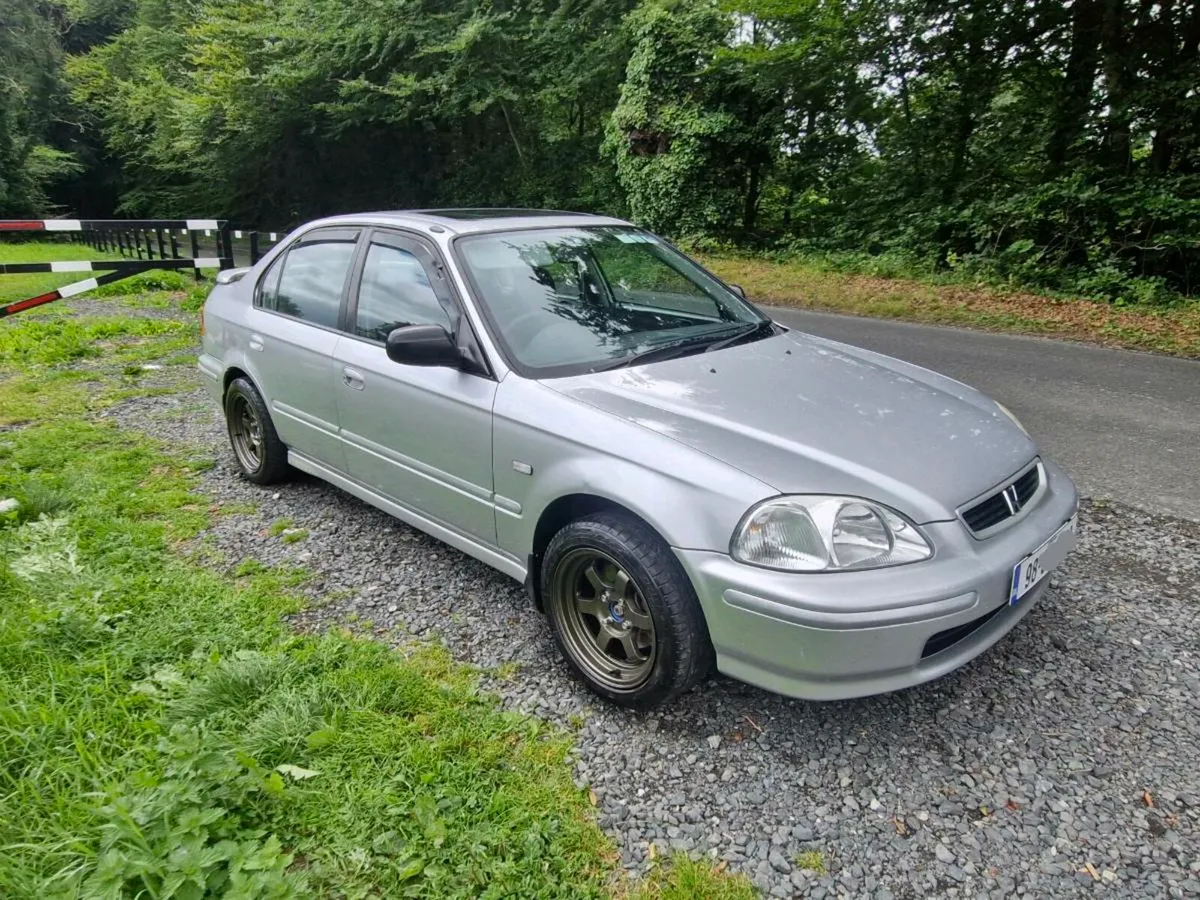 Rust free honda civic ek fresh test and tax. - Image 2